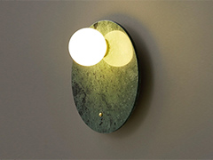 <b>China beacon lighting customized marble wall light 02 green</b>