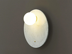 <b>China beacon lighting customized marble wall light 02 white</b>